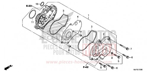 POMPA ACQUA CTX700AE di 2014